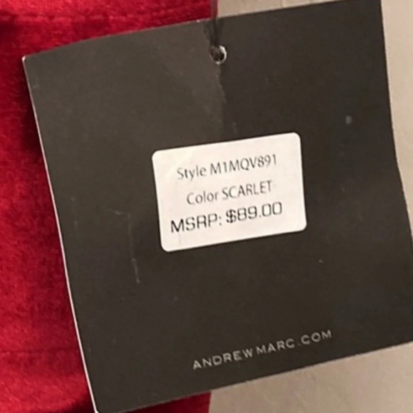 Marc New York Faux Fur Trim Hooded Vest Size XS - Picture 10 of 12